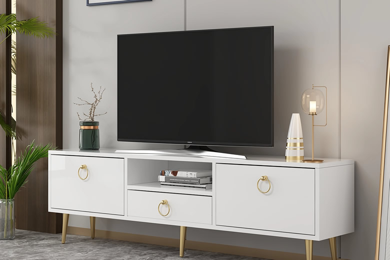 DROP TV ÜNİTESİ BEYAZ